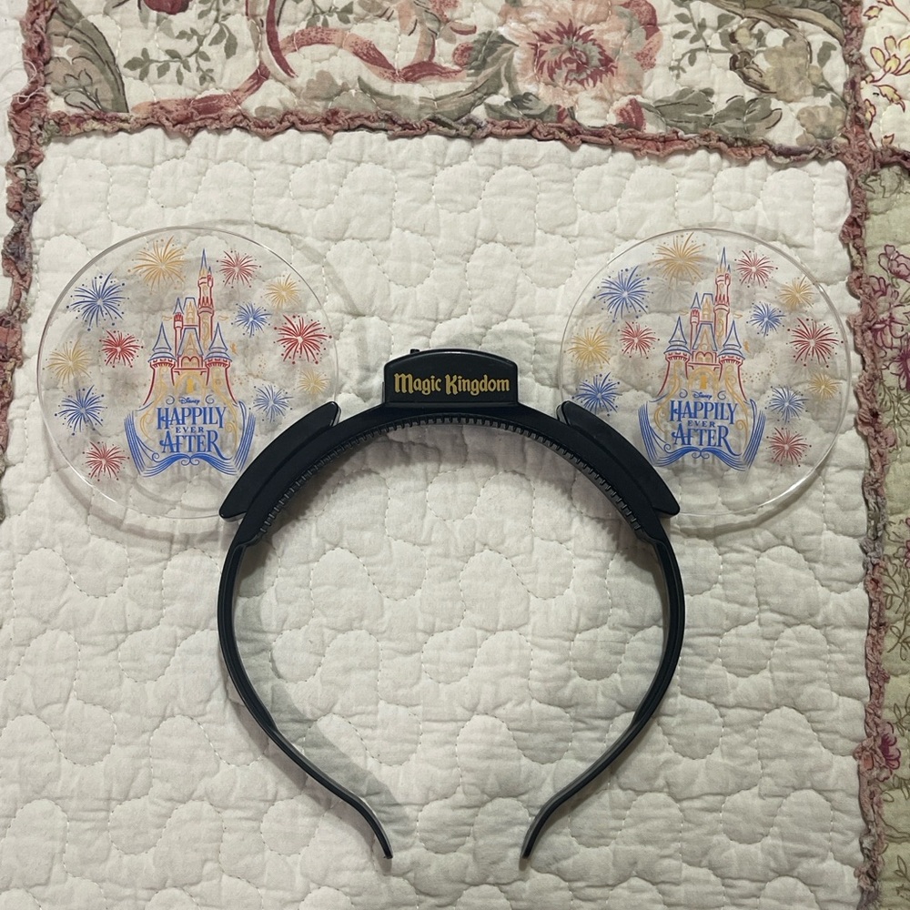 Magic Kingdom Happily Ever After Light-up Ears (Working!)